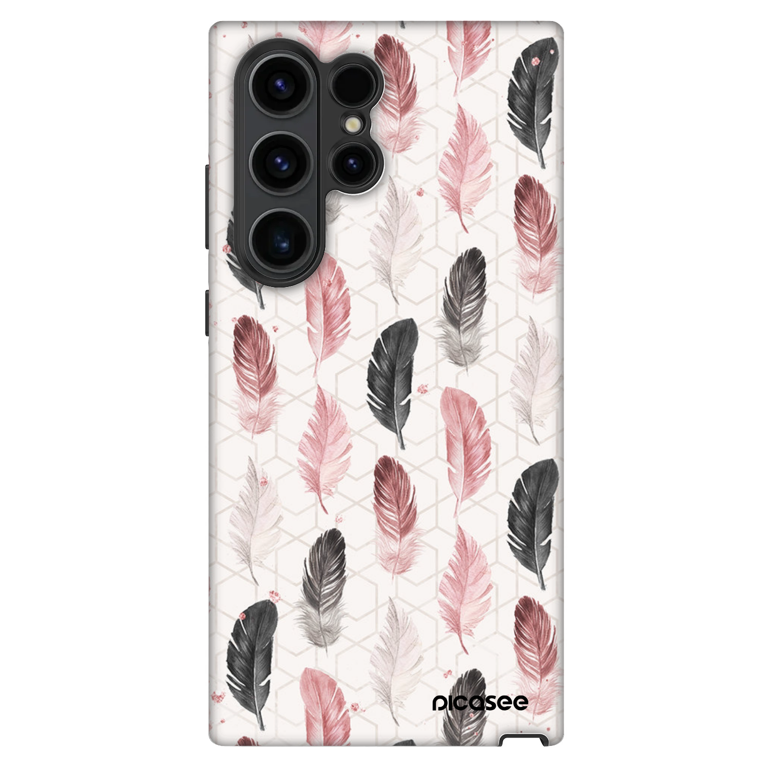 Picasee Fashion Case για Samsung Galaxy S22 Ultra 5G - Feather 2