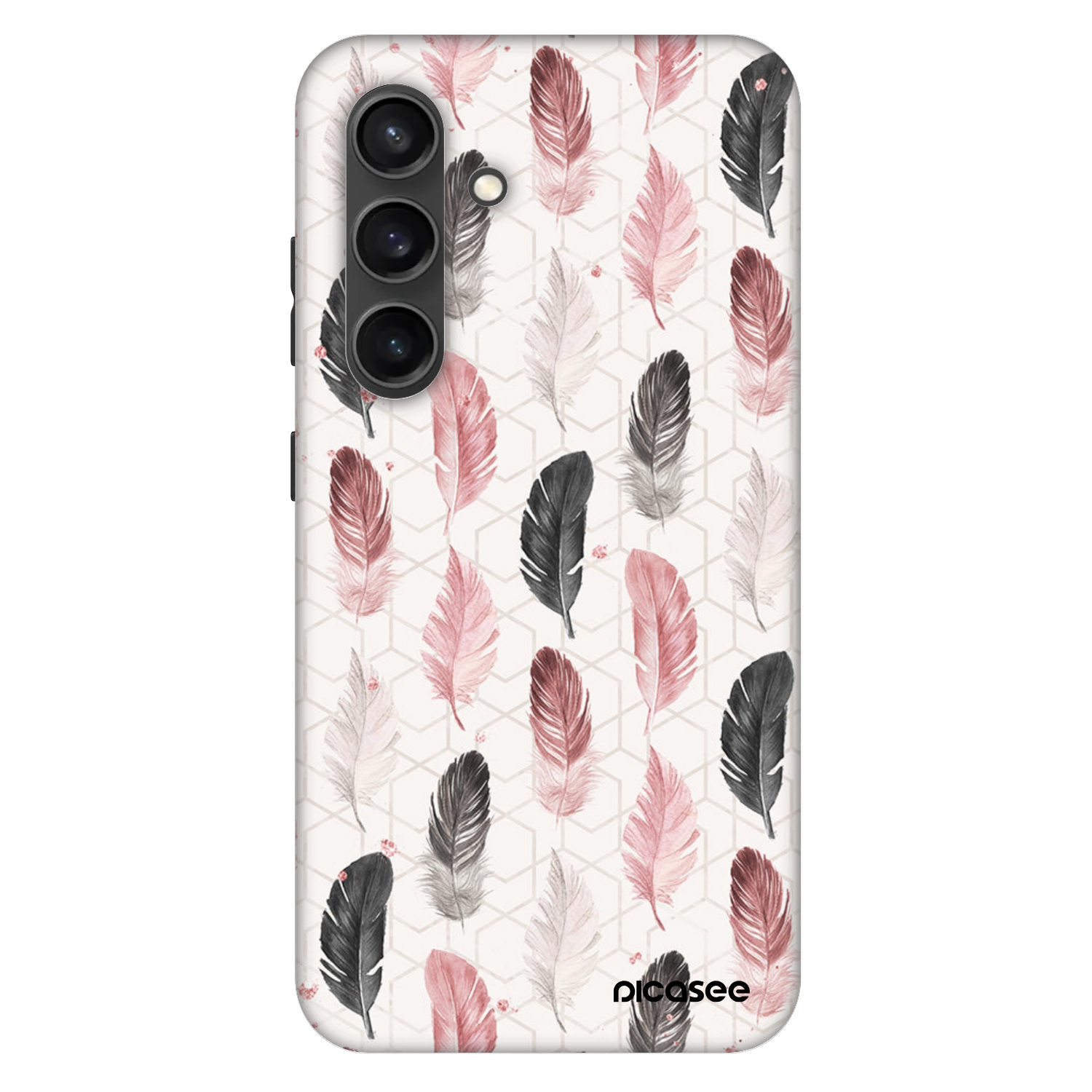 Picasee Fashion Case PowerShare pro Samsung Galaxy S24+ S926B 5G - Feather 2