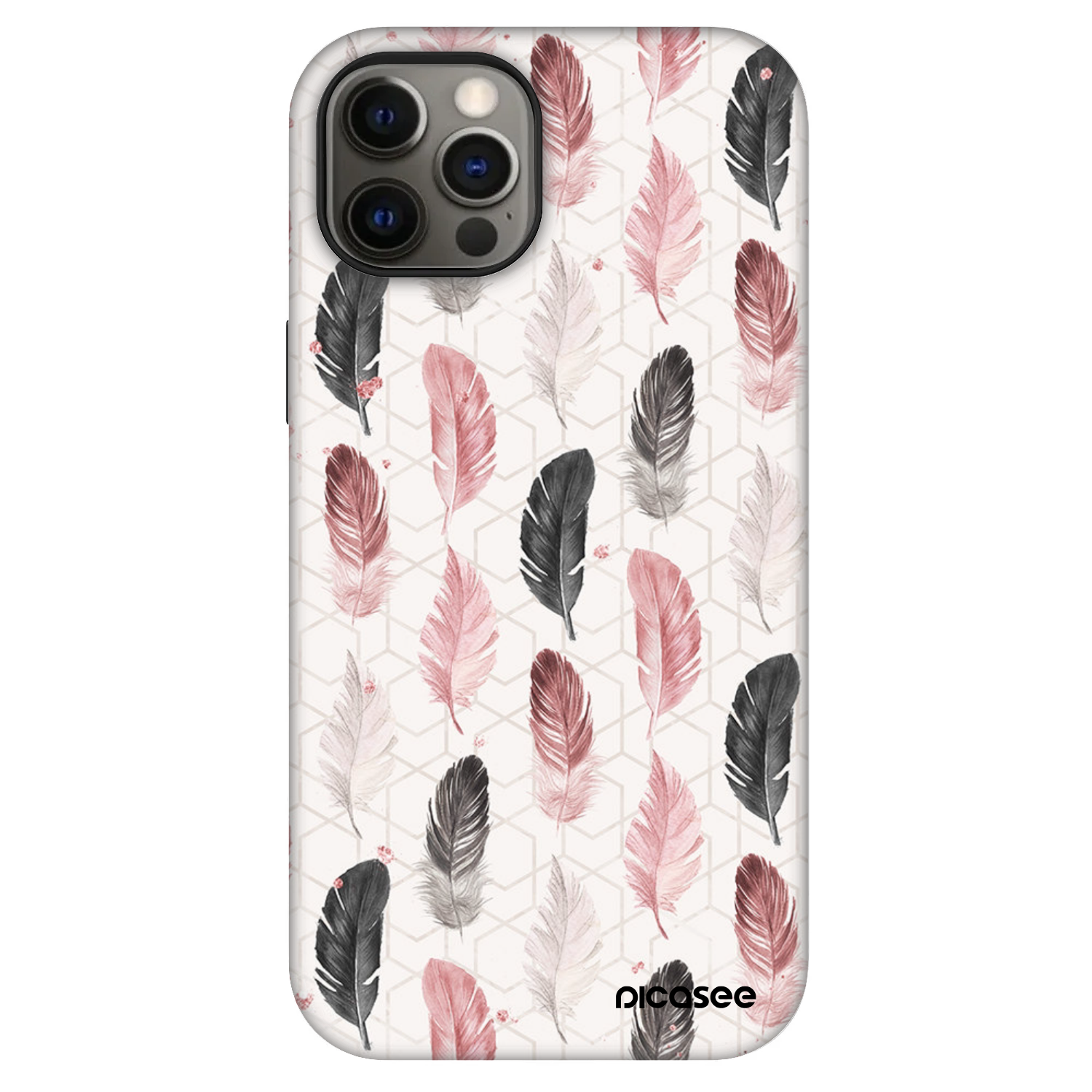 Picasee Fashion Case MagSafe για Apple iPhone 12 - Feather 2