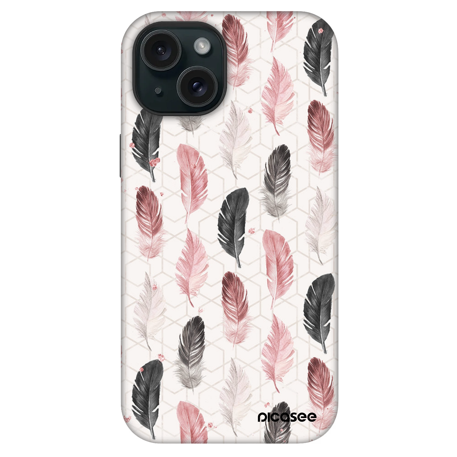Picasee Fashion Case MagSafe για Apple iPhone 15 - Feather 2
