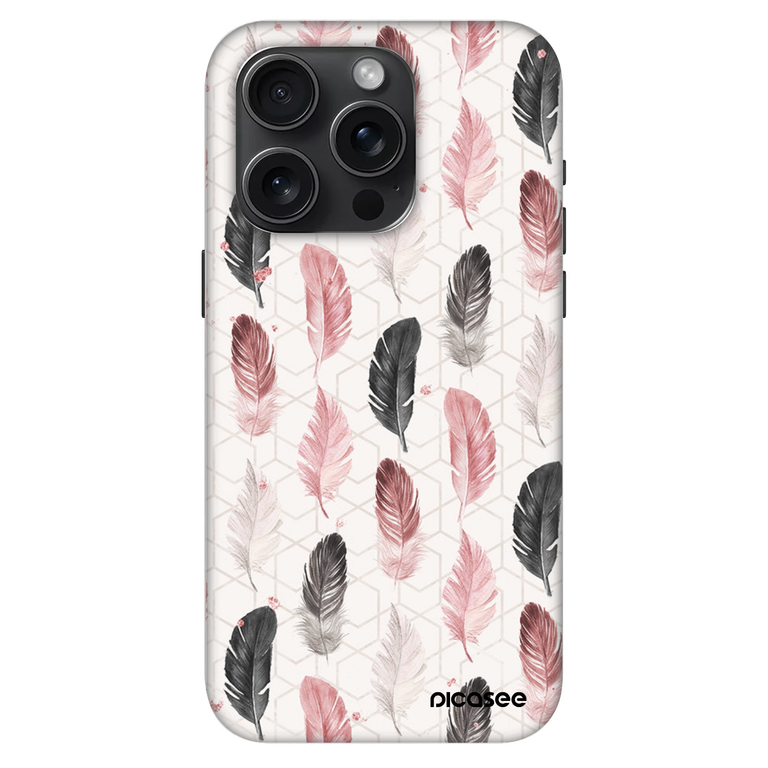 Picasee Fashion Case MagSafe για Apple iPhone 15 Pro - Feather 2