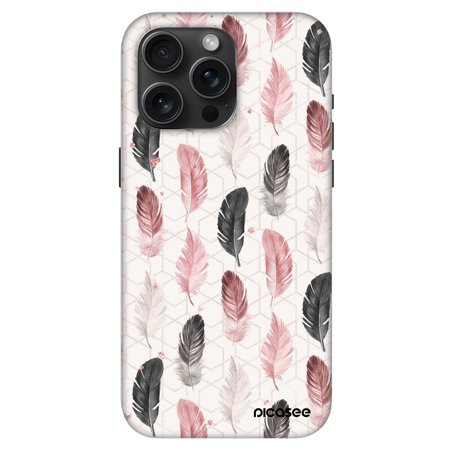 Picasee Fashion Case MagSafe για Apple iPhone 15 Pro Max - Feather 2