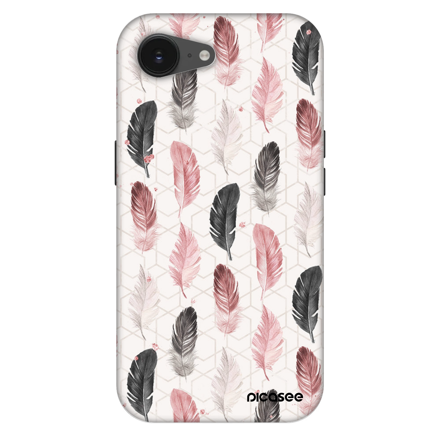Picasee Fashion Case MagSafe για Apple iPhone 16e - Feather 2