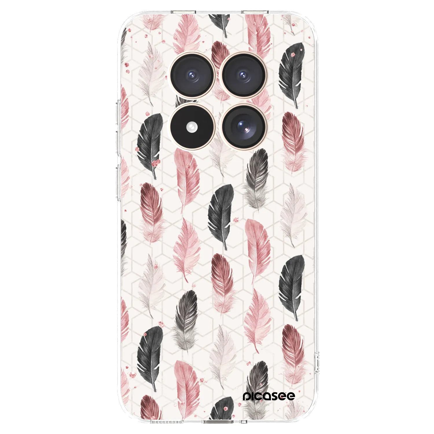 Picasee διαφανής θήκη σιλικόνης Xiaomi Redmi Note 15 Pro 4G - Feather 2