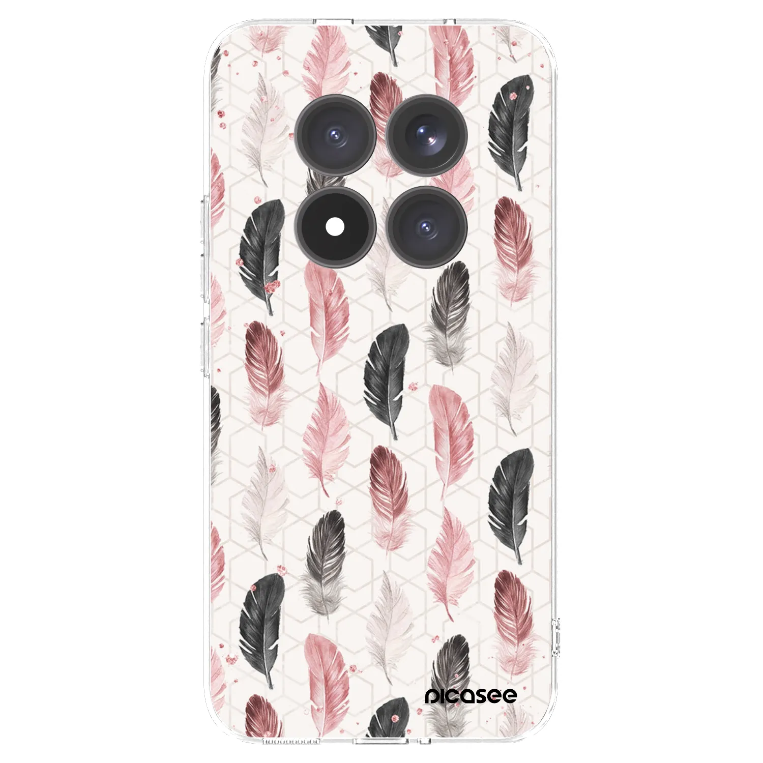 Picasee διαφανής θήκη σιλικόνης Xiaomi Redmi Note 15 Pro+ - Feather 2