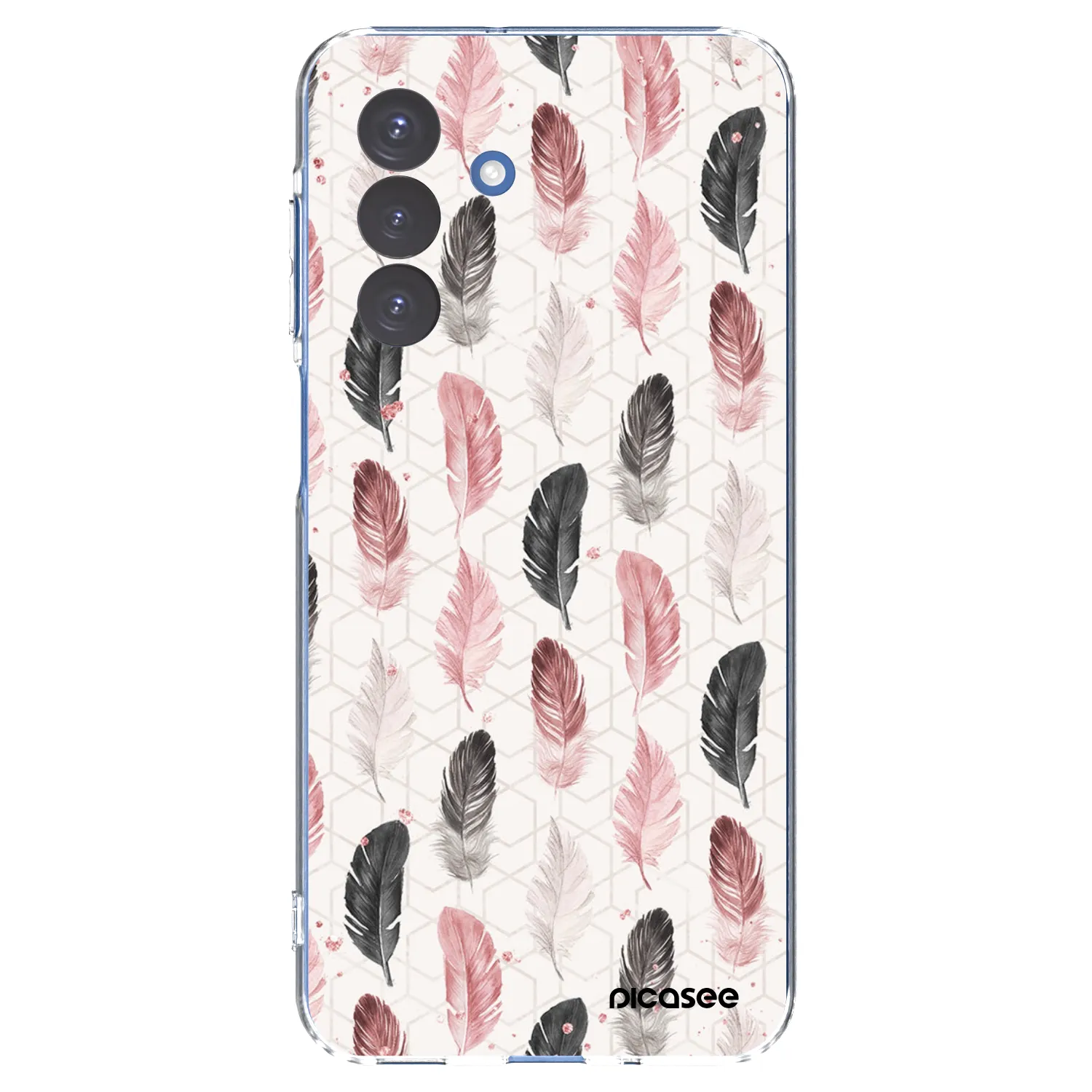 Picasee διαφανής θήκη σιλικόνης Samsung Galaxy A17 5G - Feather 2