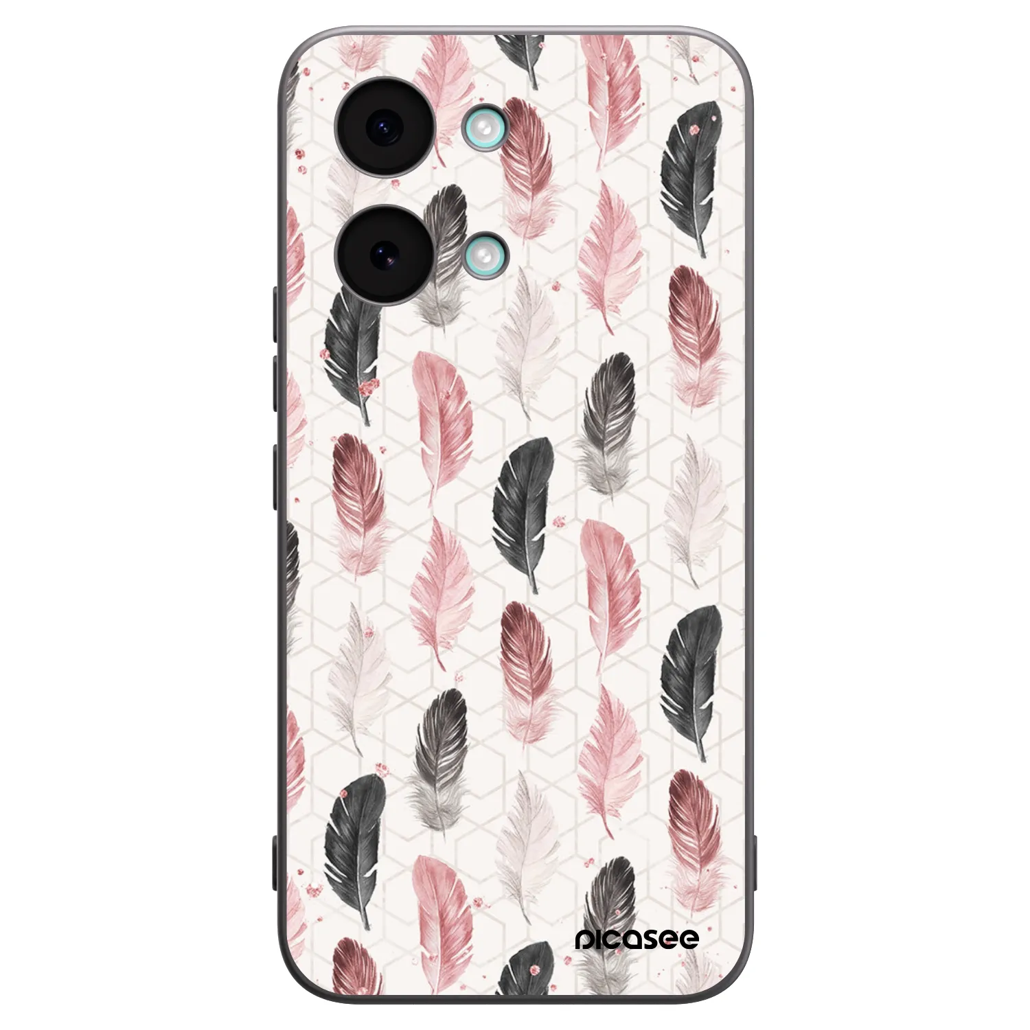 Picasee Μαύρη θήκη σιλικόνης για Xiaomi Poco X8 Pro Max - Feather 2