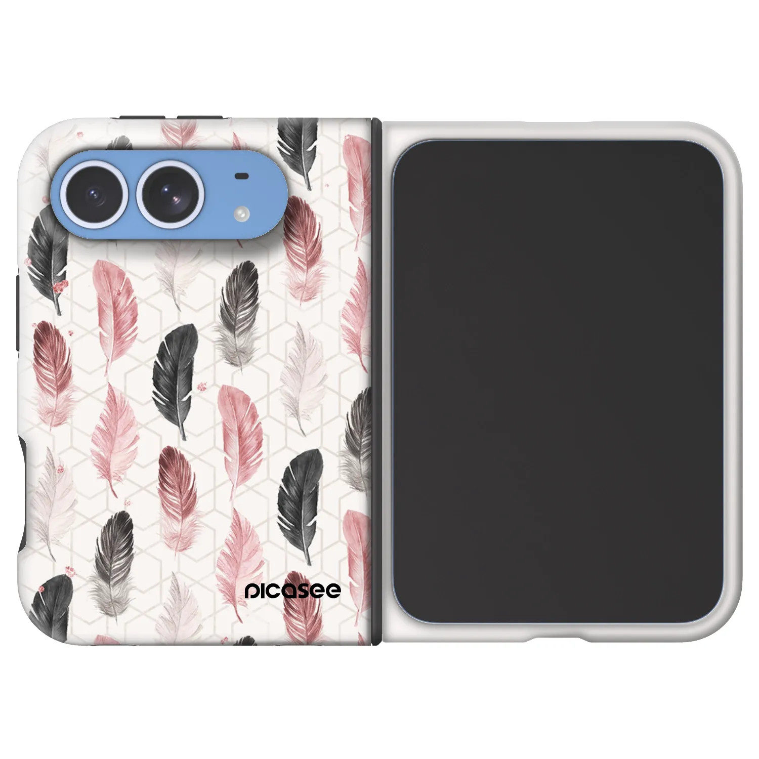 Picasee Fashion Case MagSafe για Apple iPhone Duo - Feather 2