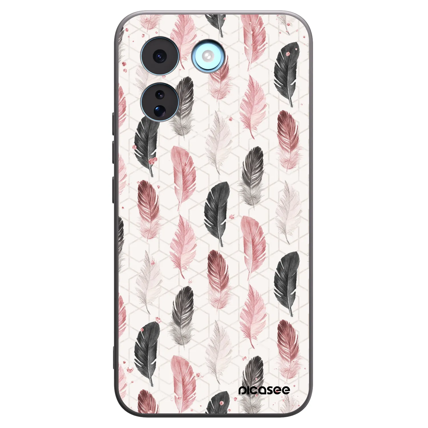 Picasee Μαύρη θήκη σιλικόνης για Xiaomi Redmi Note 17 Pro MAX 5G - Feather 2