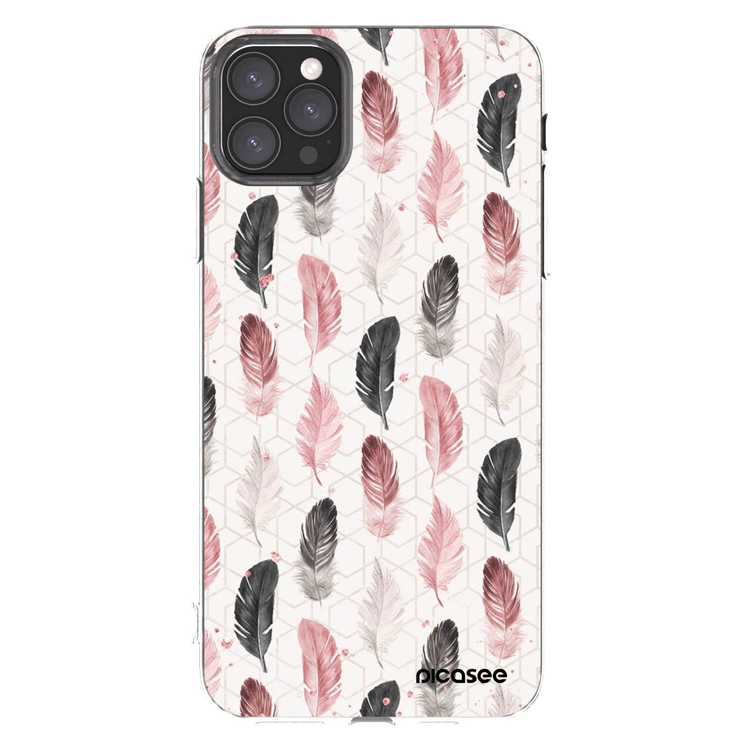 Picasee διαφανής θήκη σιλικόνης Apple iPhone 11 Pro Max - Feather 2