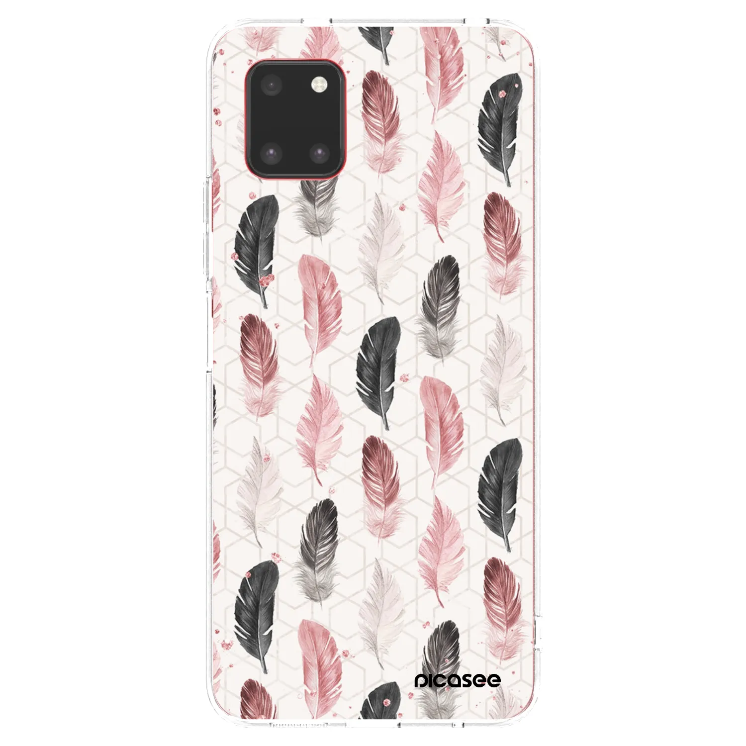 Picasee διαφανής θήκη σιλικόνης Samsung Galaxy Note 10 Lite N770F - Feather 2
