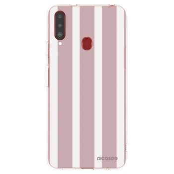 Picasee διαφανής θήκη σιλικόνης Samsung Galaxy A20s - Velvet sun