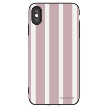 Picasee Μαύρη θήκη σιλικόνης για Apple iPhone XS Max - Velvet sun
