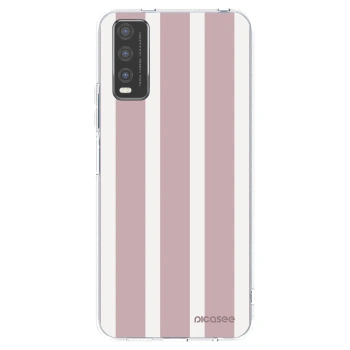 Picasee διαφανής θήκη σιλικόνης Vivo Y20s - Velvet sun