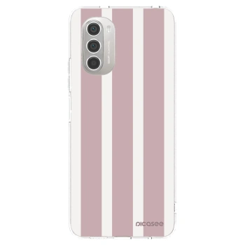 Picasee διαφανής θήκη σιλικόνης Motorola Moto G51 - Velvet sun