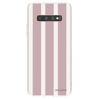 Picasee διαφανής θήκη σιλικόνης Samsung Galaxy S10 Plus G975 - Velvet sun