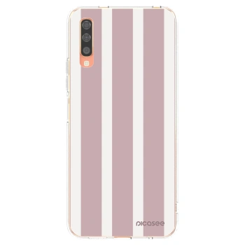 Picasee διαφανής θήκη σιλικόνης Samsung Galaxy A70 A705F - Velvet sun