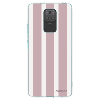 Picasee Μαύρη θήκη σιλικόνης για Xiaomi Redmi Note 9 - Velvet sun