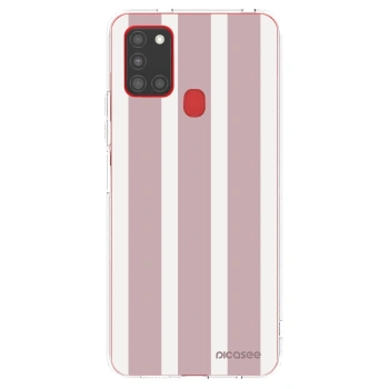 Picasee διαφανής θήκη σιλικόνης Samsung Galaxy A21s - Velvet sun