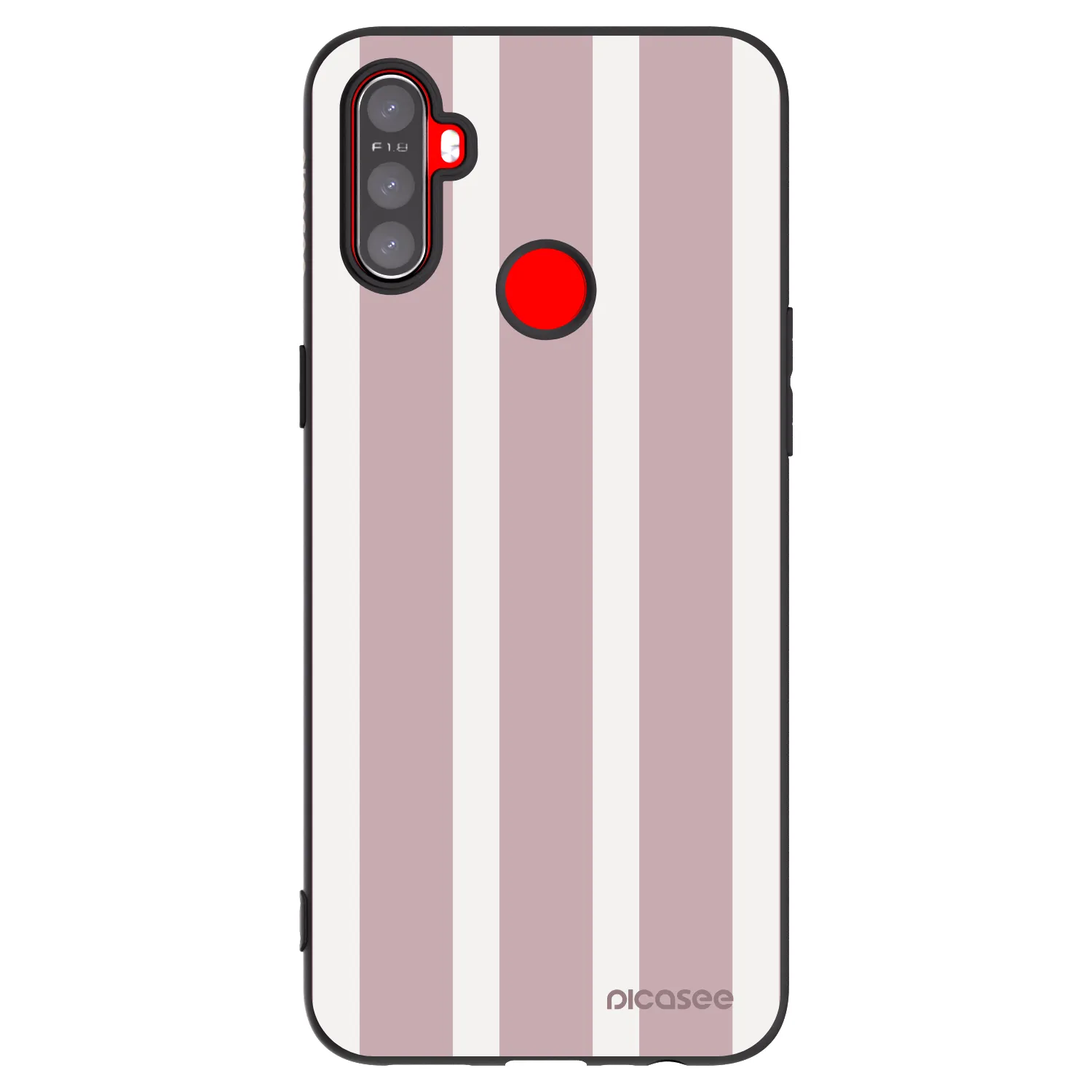 Picasee Μαύρη θήκη σιλικόνης για Realme C3 - Velvet sun