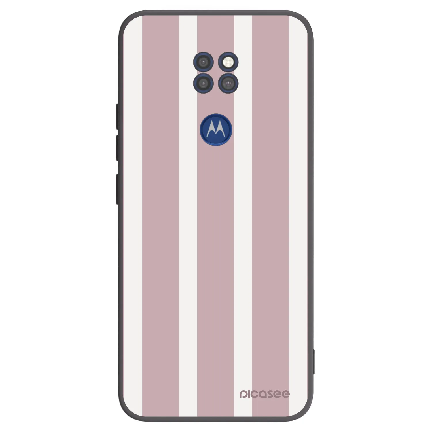 Picasee Μαύρη θήκη σιλικόνης για Motorola Moto G9 Play - Velvet sun