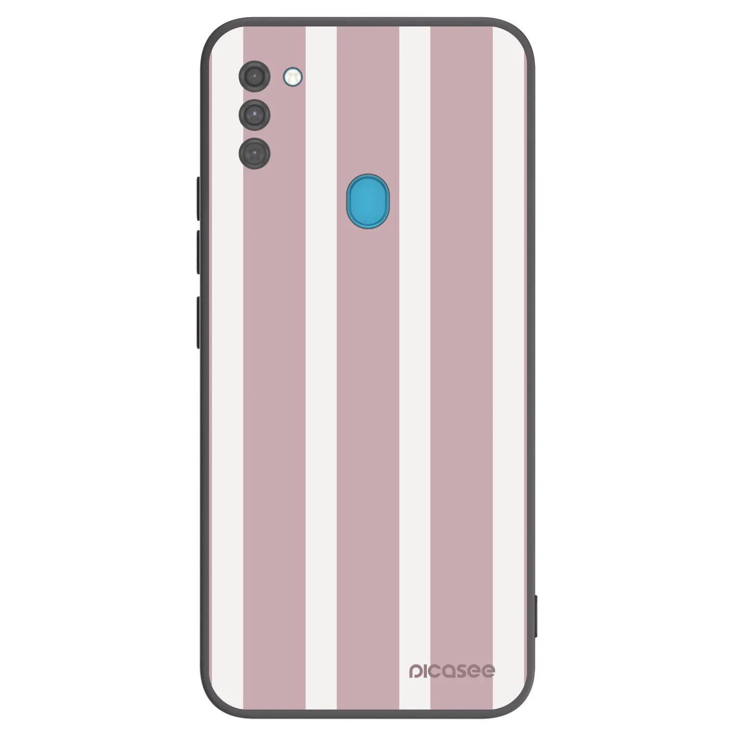 Picasee Μαύρη θήκη σιλικόνης για Samsung Galaxy M11 - Velvet sun