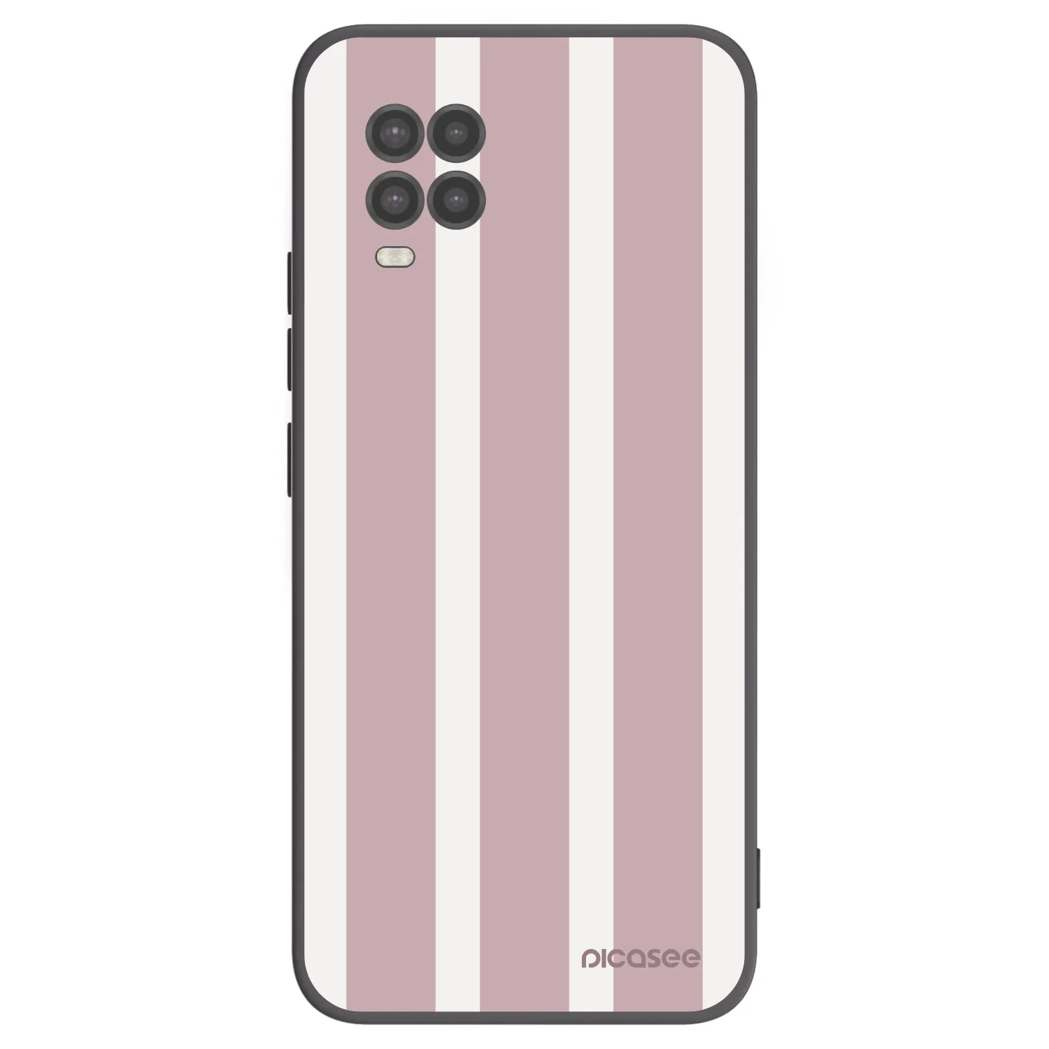 Picasee Μαύρη θήκη σιλικόνης για Xiaomi Mi 10 Lite - Velvet sun