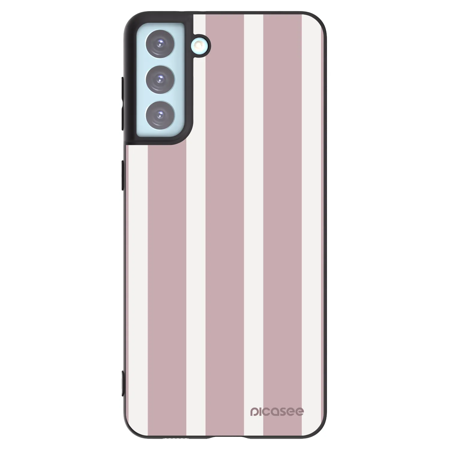 Picasee Μαύρη θήκη σιλικόνης για Samsung Galaxy S21+ 5G G996F - Velvet sun