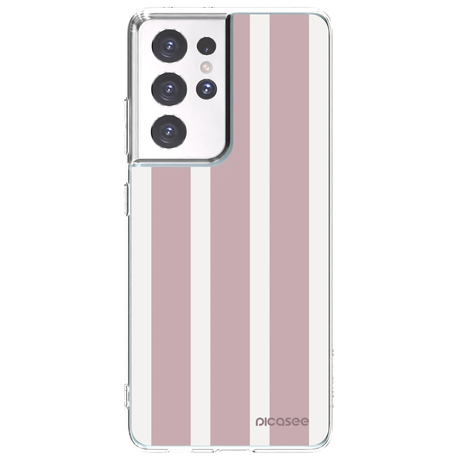 Picasee διαφανής θήκη σιλικόνης Samsung Galaxy S21 Ultra 5G G998B - Velvet sun