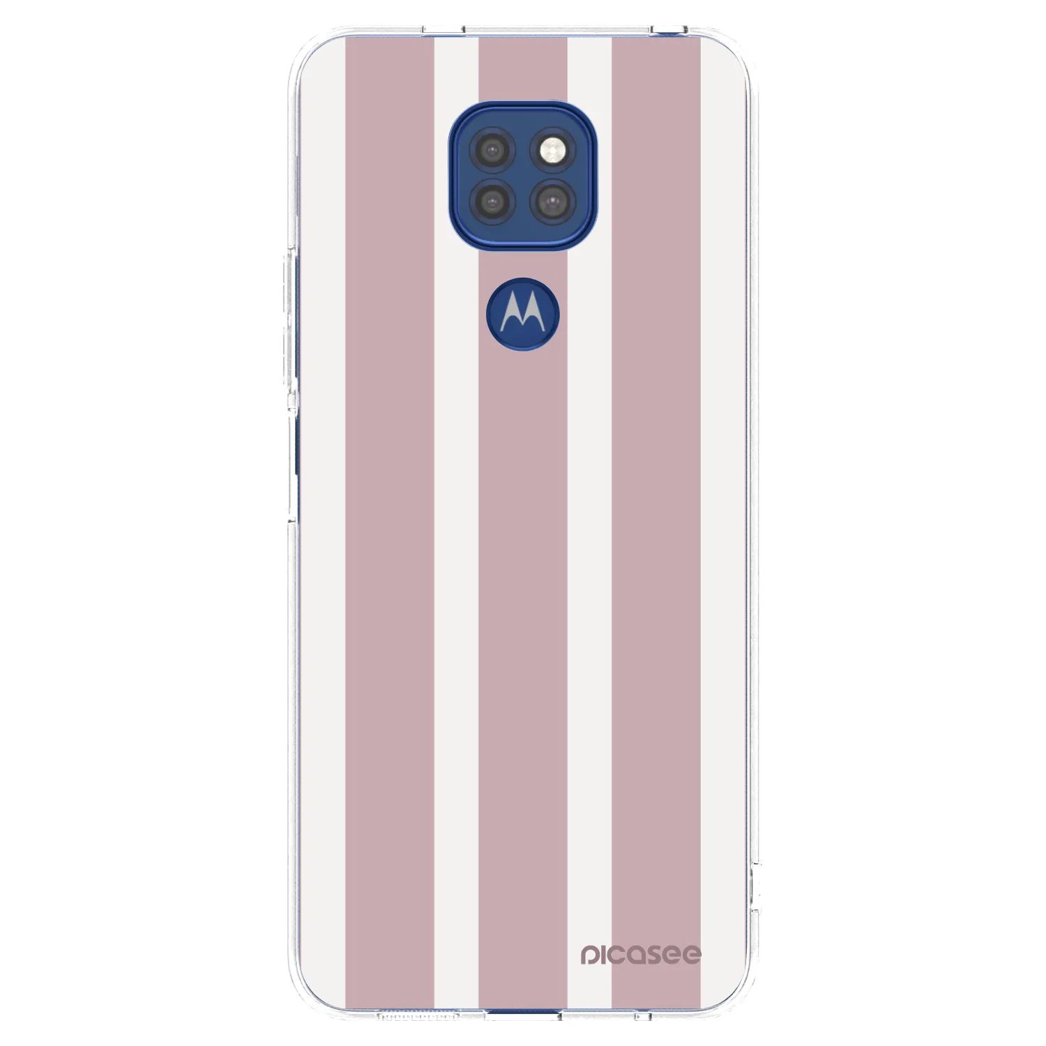 Picasee διαφανής θήκη σιλικόνης Motorola Moto G9 Play - Velvet sun