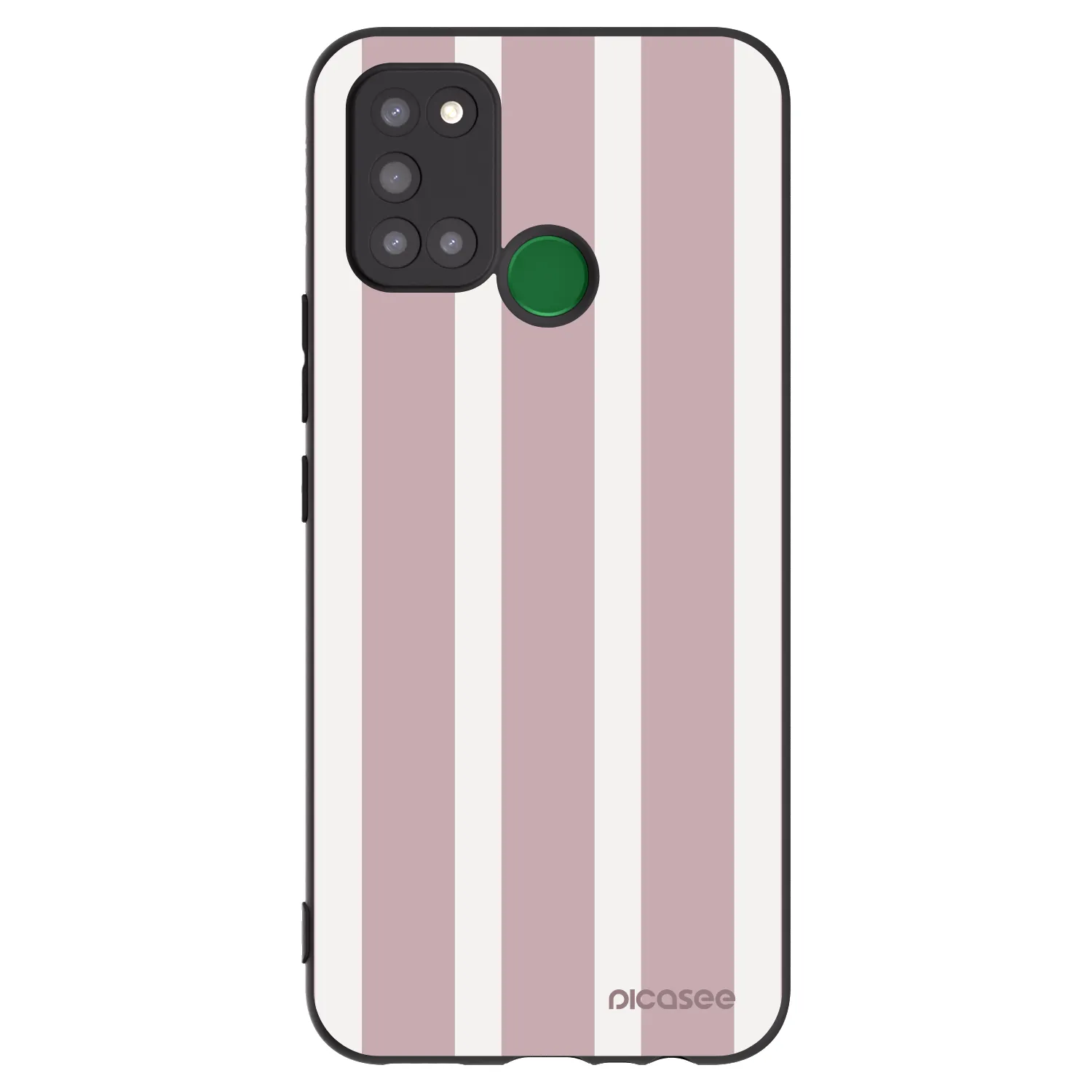 Picasee Μαύρη θήκη σιλικόνης για Realme 7i - Velvet sun