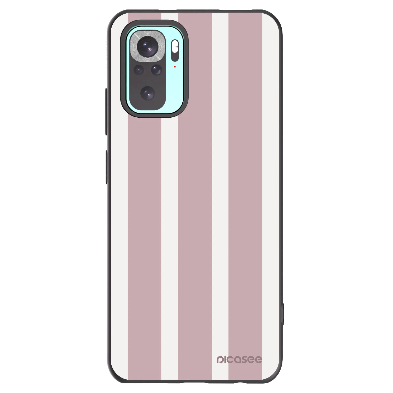 Picasee Μαύρη θήκη σιλικόνης για Xiaomi Redmi Note 10 Pro - Velvet sun