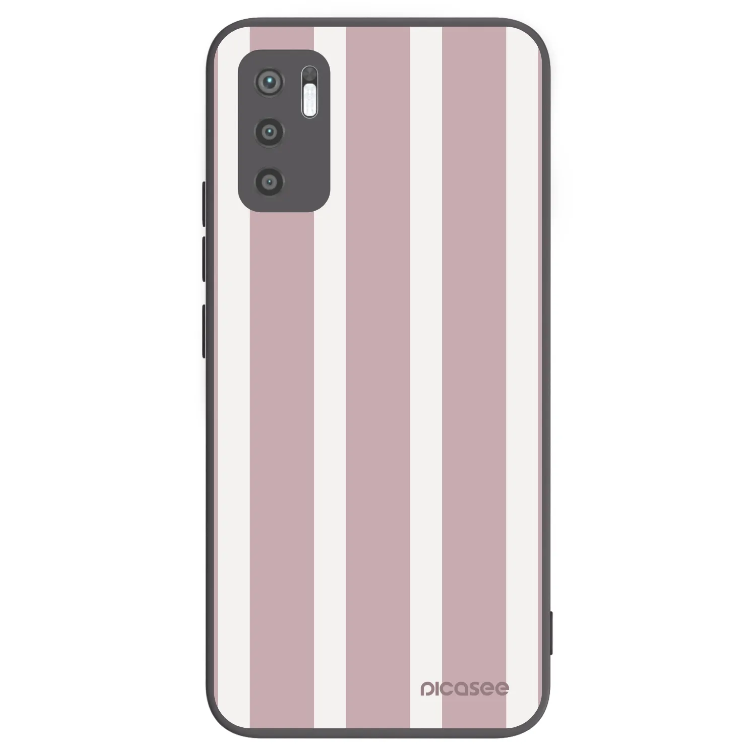 Picasee Μαύρη θήκη σιλικόνης για Xiaomi Redmi Note 10 5G - Velvet sun