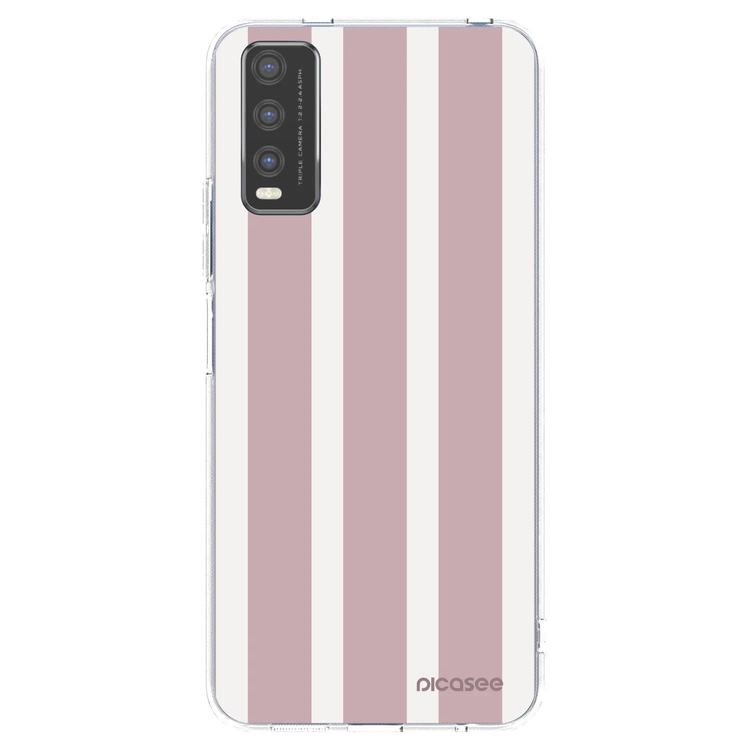 Picasee διαφανής θήκη σιλικόνης Vivo Y20s - Velvet sun