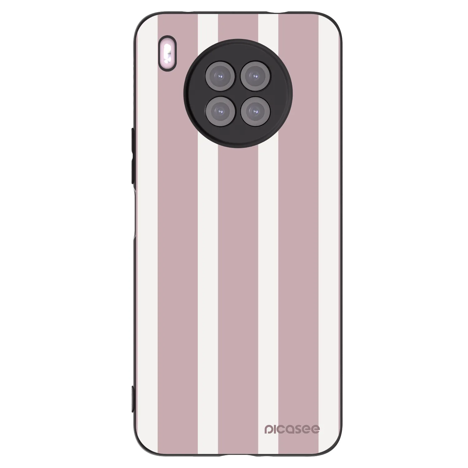 Picasee Μαύρη θήκη σιλικόνης για Huawei Nova 8i - Velvet sun