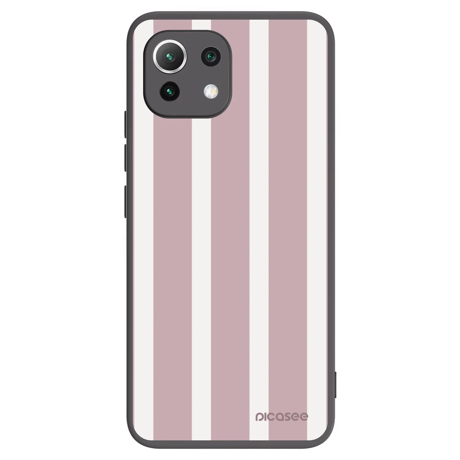 Picasee Μαύρη θήκη σιλικόνης για Xiaomi 11 Lite 5G NE - Velvet sun