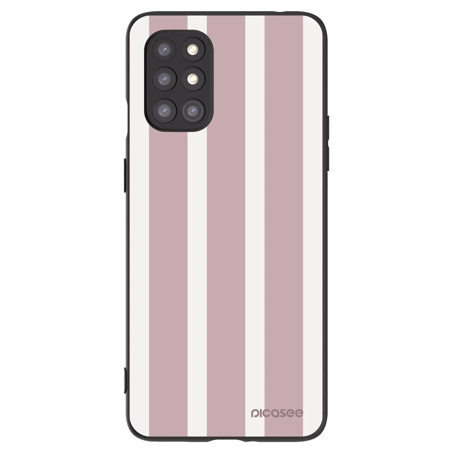 Picasee Μαύρη θήκη σιλικόνης για OnePlus 8T - Velvet sun