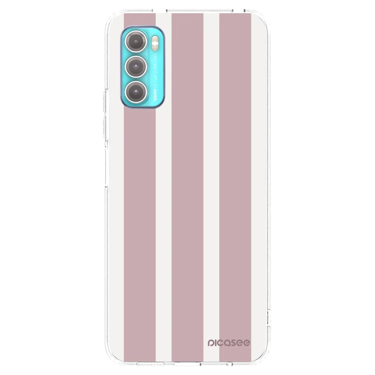 Picasee διαφανής θήκη σιλικόνης Motorola Moto G60 - Velvet sun