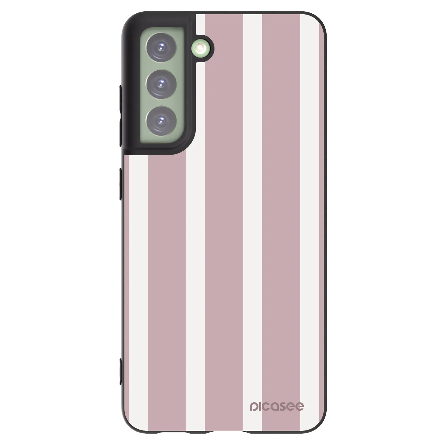 Picasee Μαύρη θήκη σιλικόνης για Samsung Galaxy S21 FE 5G - Velvet sun