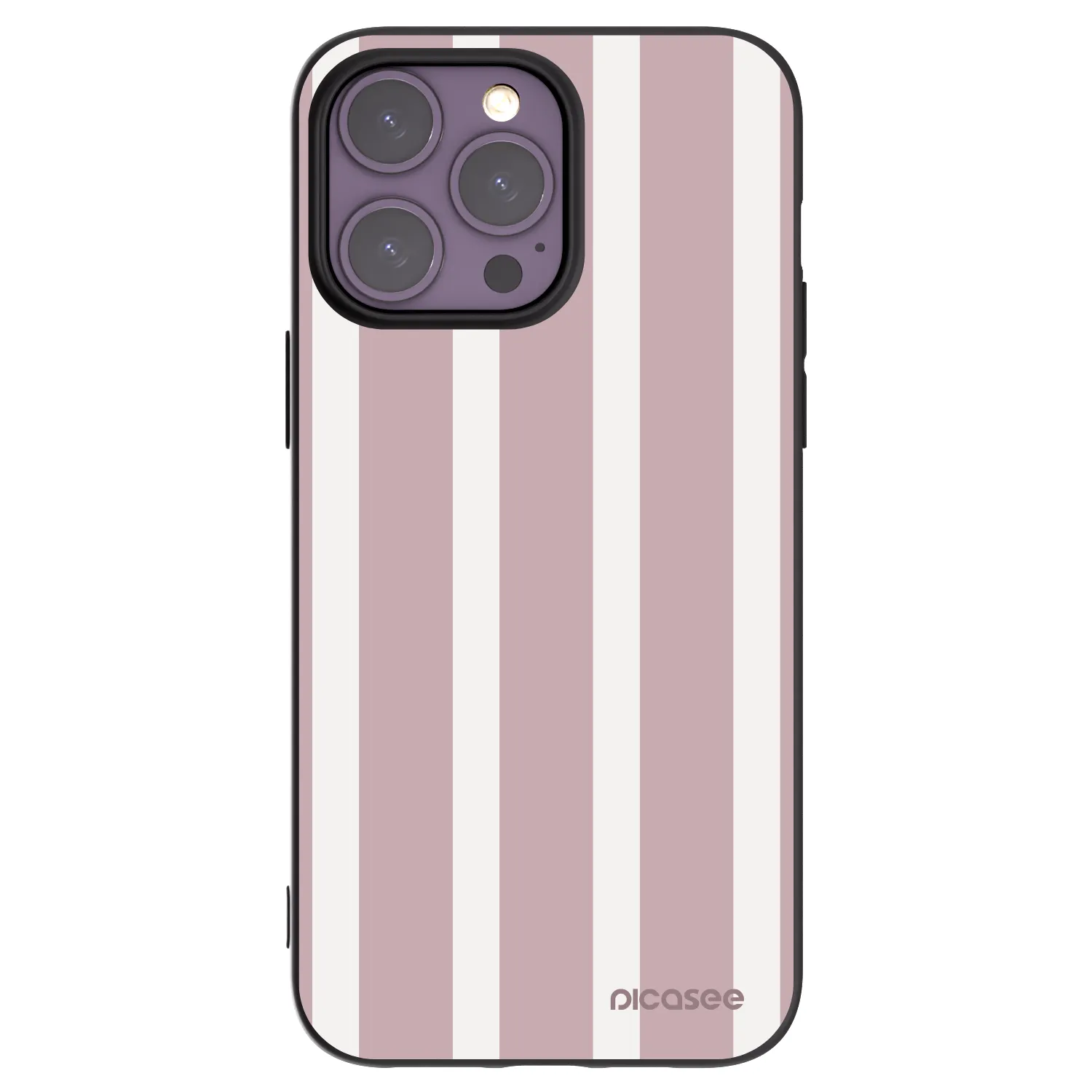 Picasee Μαύρη θήκη σιλικόνης για Apple iPhone 14 Pro Max - Velvet sun