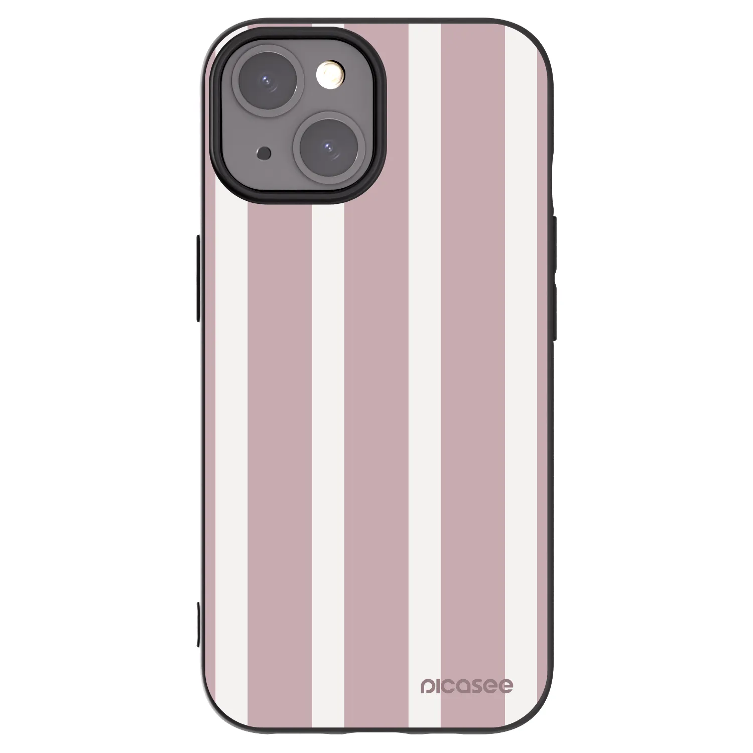 Picasee Μαύρη θήκη σιλικόνης για Apple iPhone 15 - Velvet sun