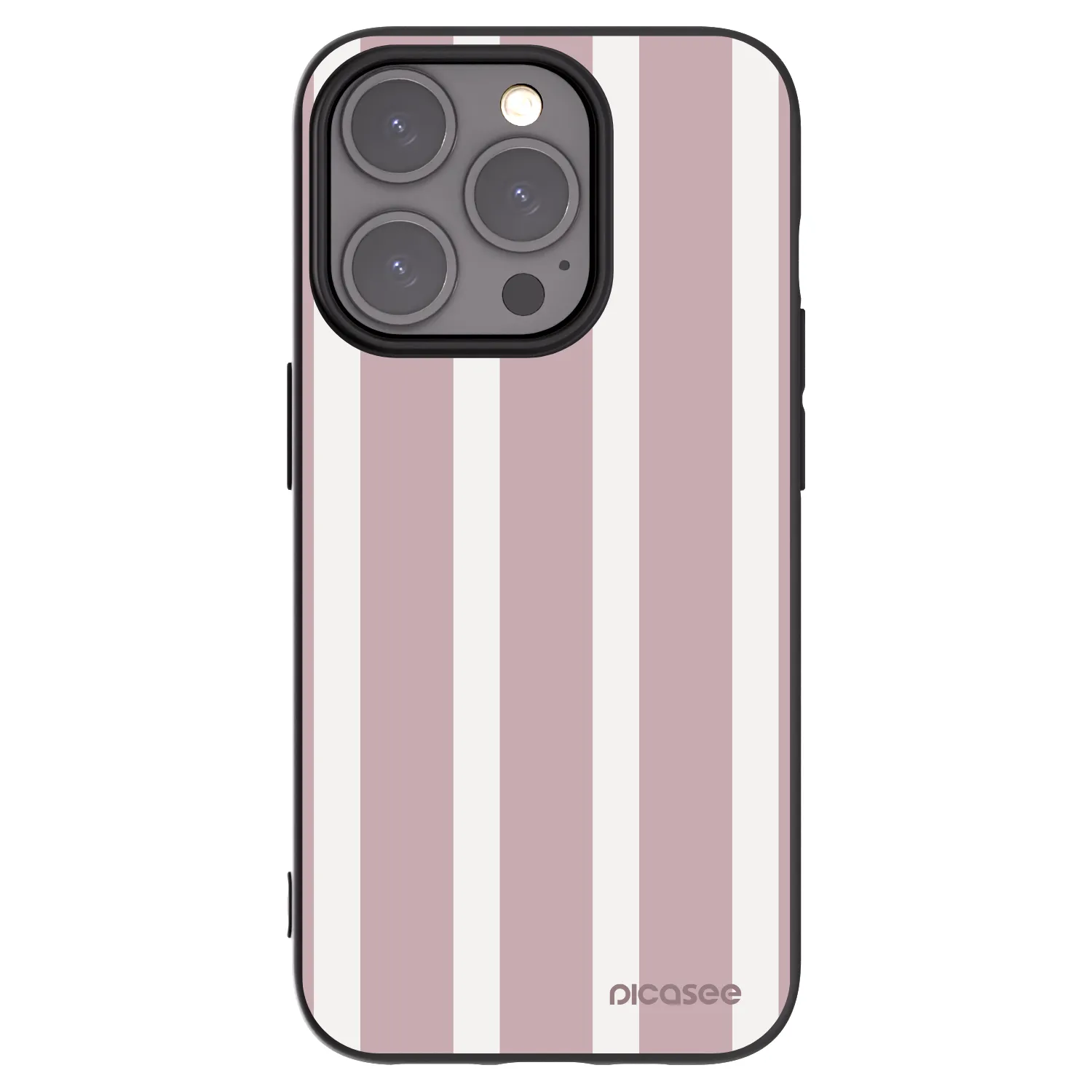 Picasee Μαύρη θήκη σιλικόνης για Apple iPhone 15 Pro - Velvet sun