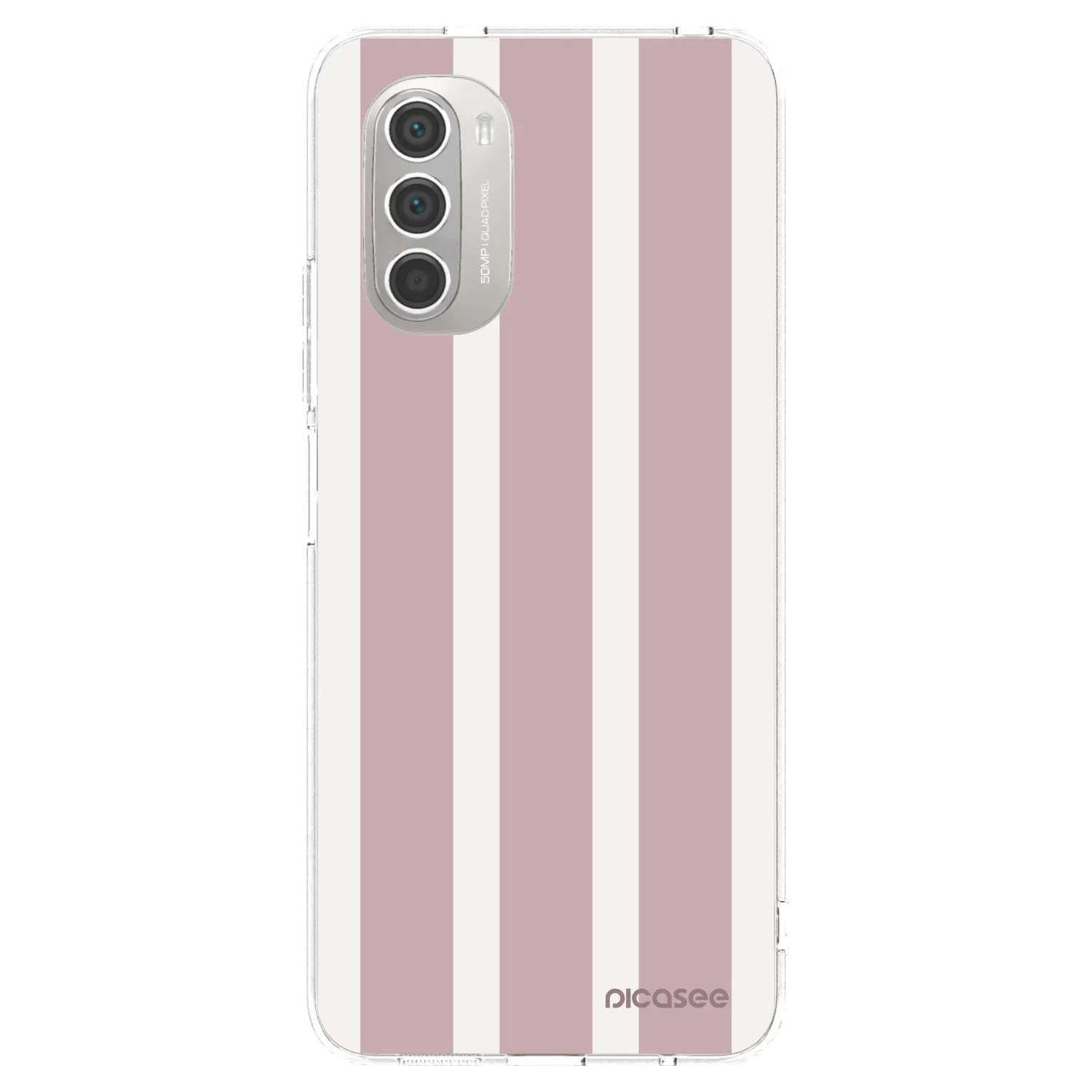 Picasee διαφανής θήκη σιλικόνης Motorola Moto G51 - Velvet sun