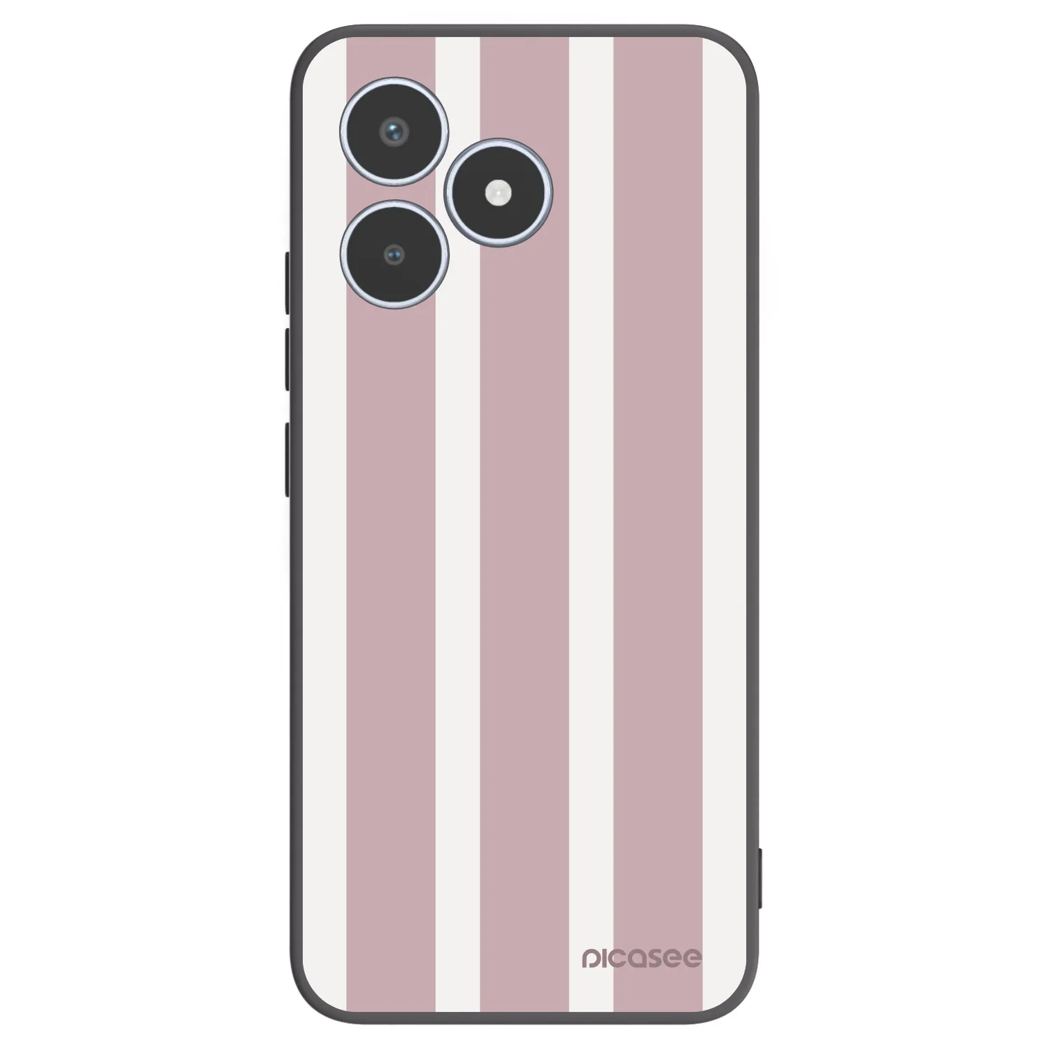Picasee Μαύρη θήκη σιλικόνης για Realme C53 - Velvet sun