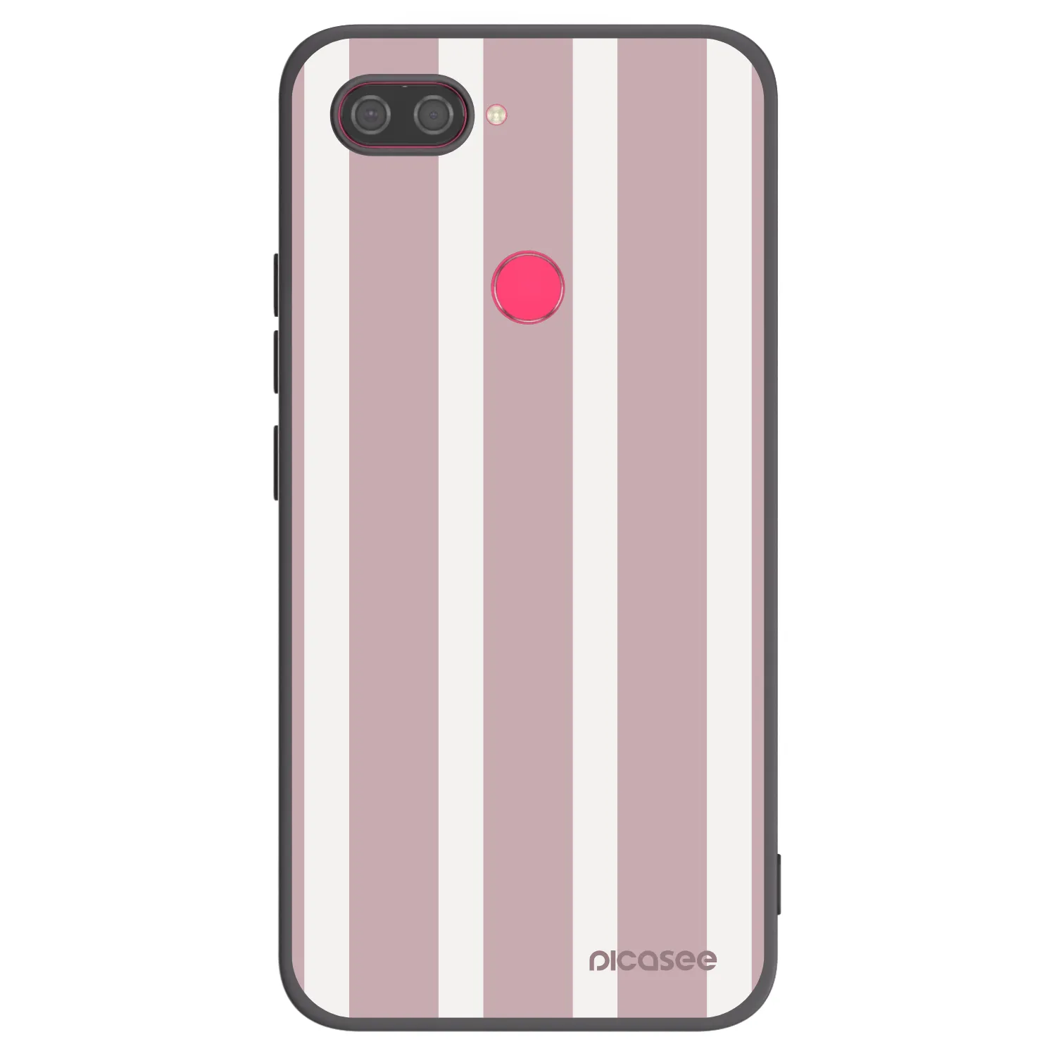 Picasee Μαύρη θήκη σιλικόνης για Xiaomi Mi 8 Lite - Velvet sun