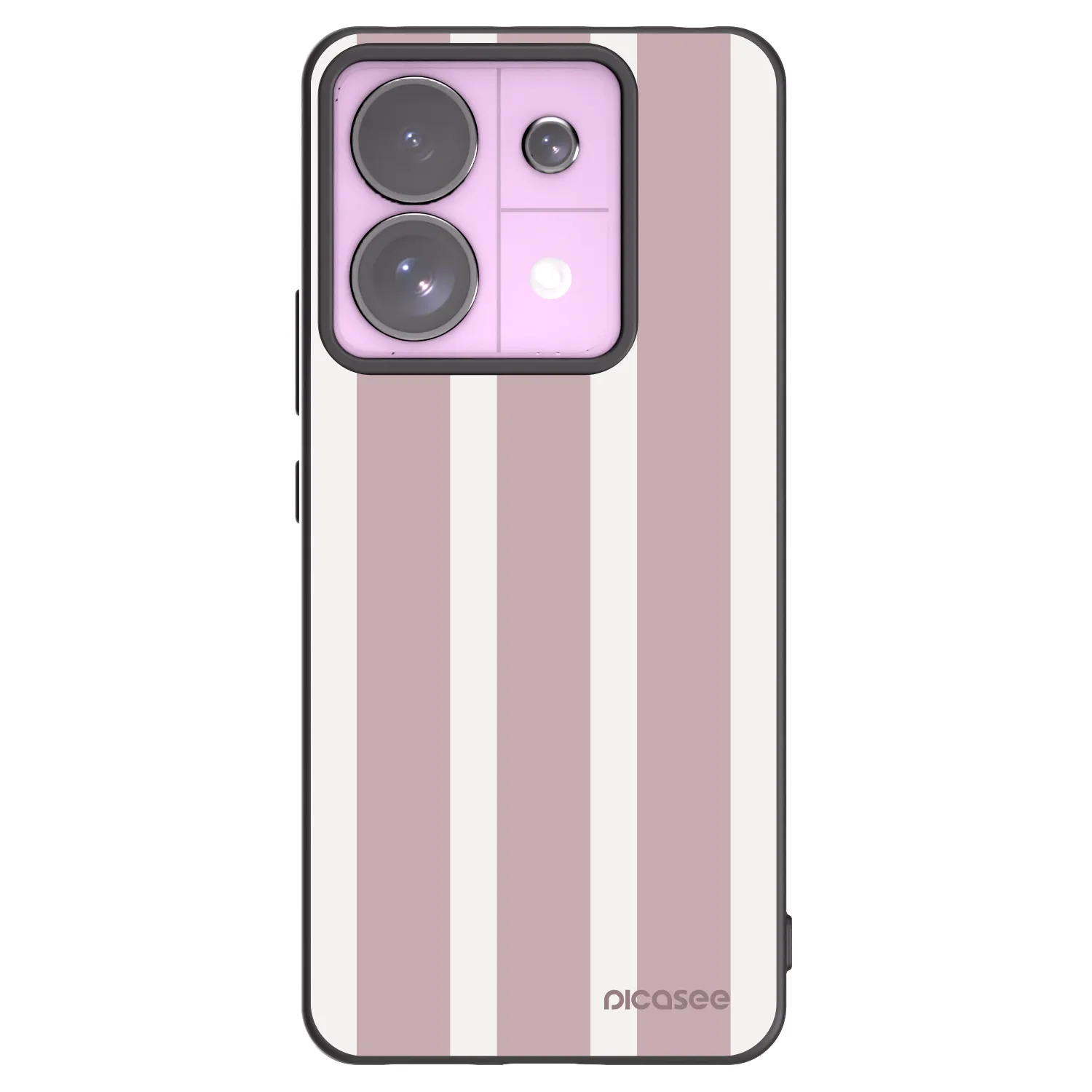 Picasee Μαύρη θήκη σιλικόνης για Xiaomi Redmi Note 13 Pro 5G - Velvet sun