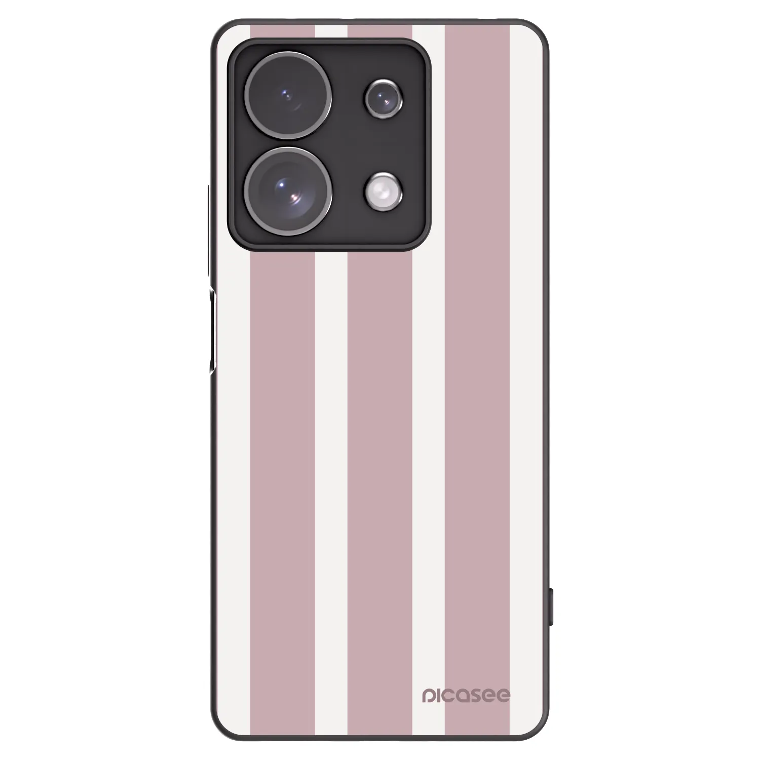 Picasee Μαύρη θήκη σιλικόνης για Xiaomi Redmi Note 13 Pro 4G - Velvet sun