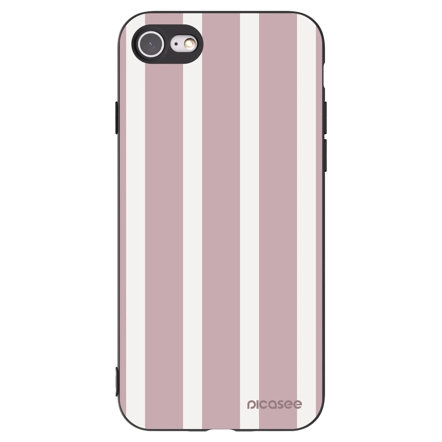 Picasee Μαύρη θήκη σιλικόνης για Apple iPhone 8 - Velvet sun