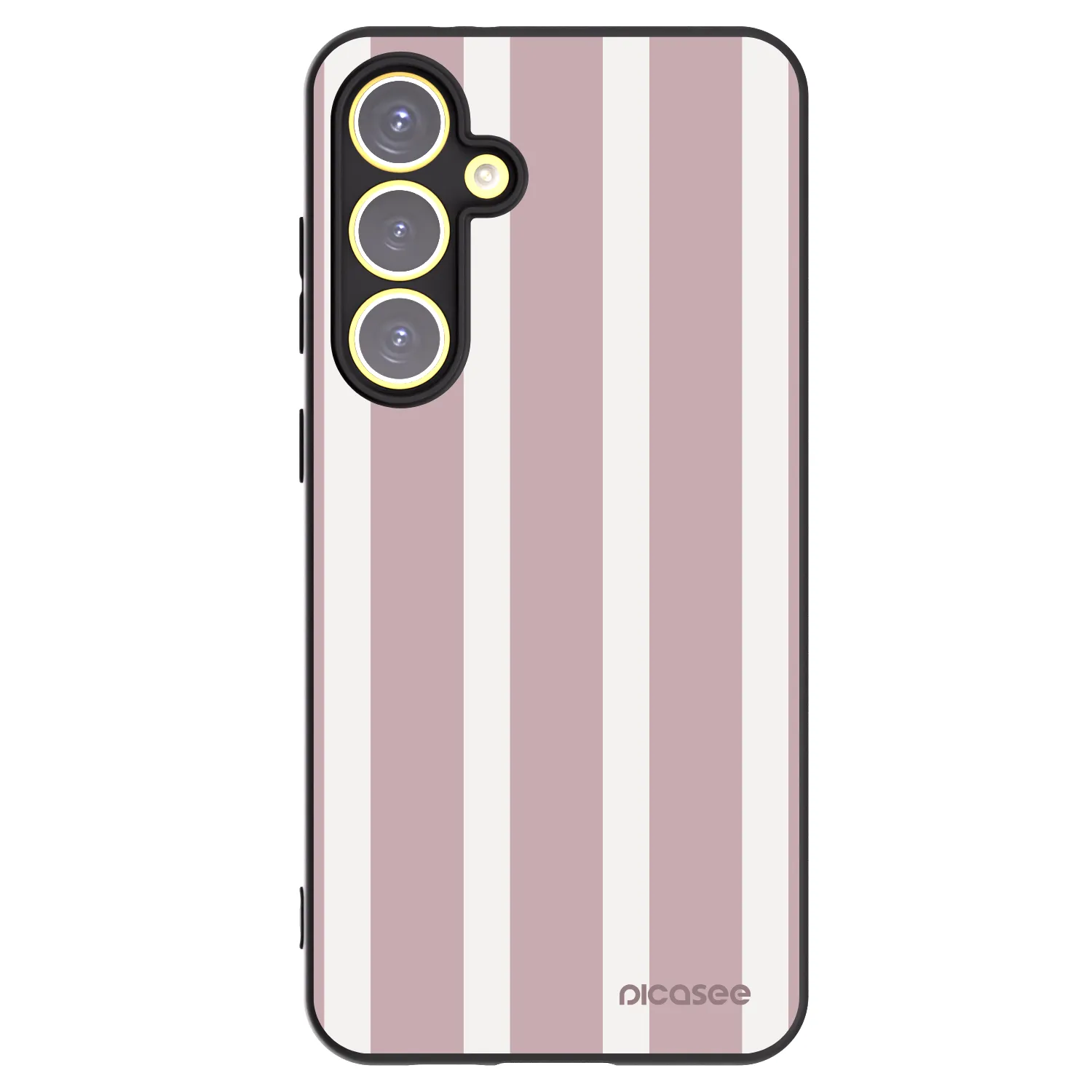 Picasee Μαύρη θήκη σιλικόνης για Samsung Galaxy S24 FE S721B - Velvet sun