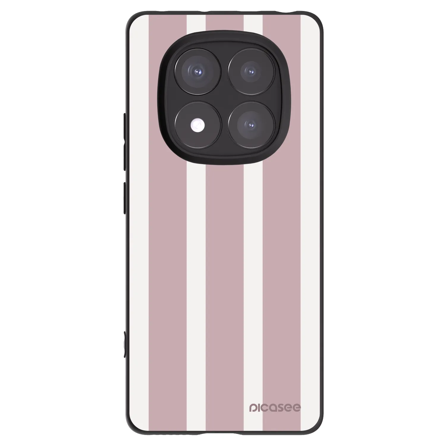 Picasee Μαύρη θήκη σιλικόνης για Xiaomi Redmi Note 14 Pro+ 5G - Velvet sun